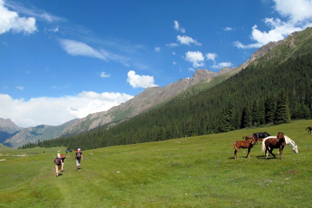 Mauntains in Kyrgyzstan